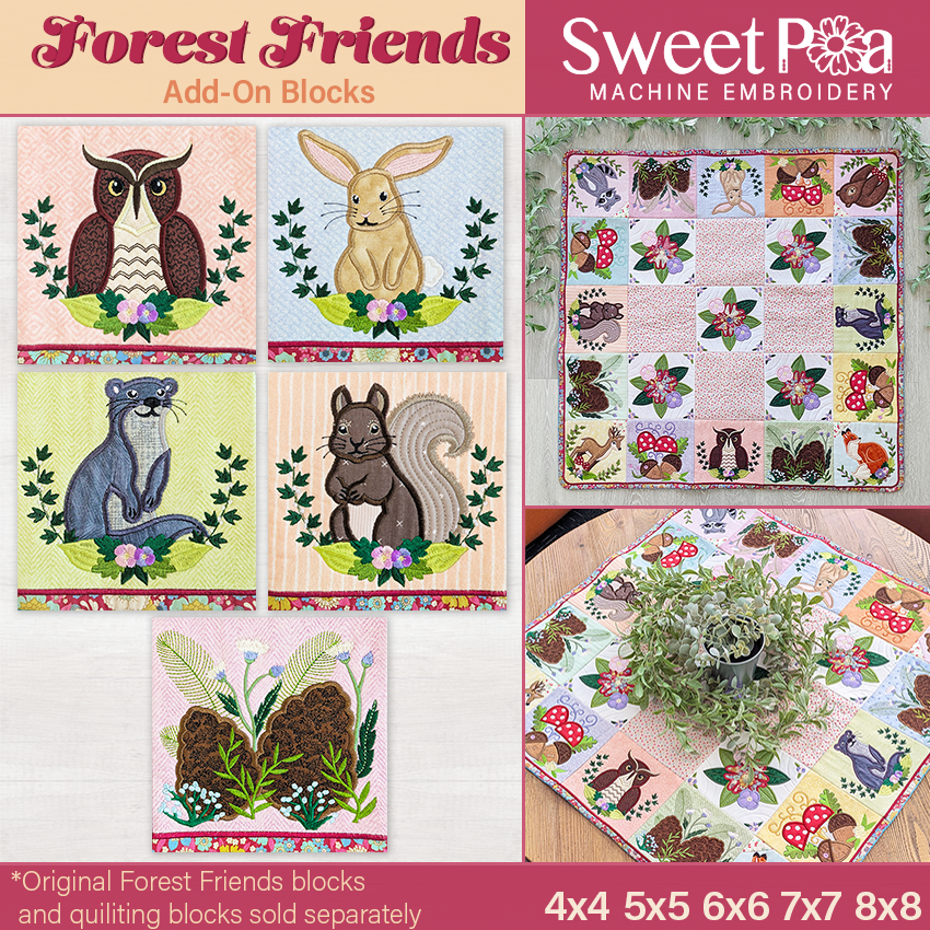 Forest Friends Add-On Blocks