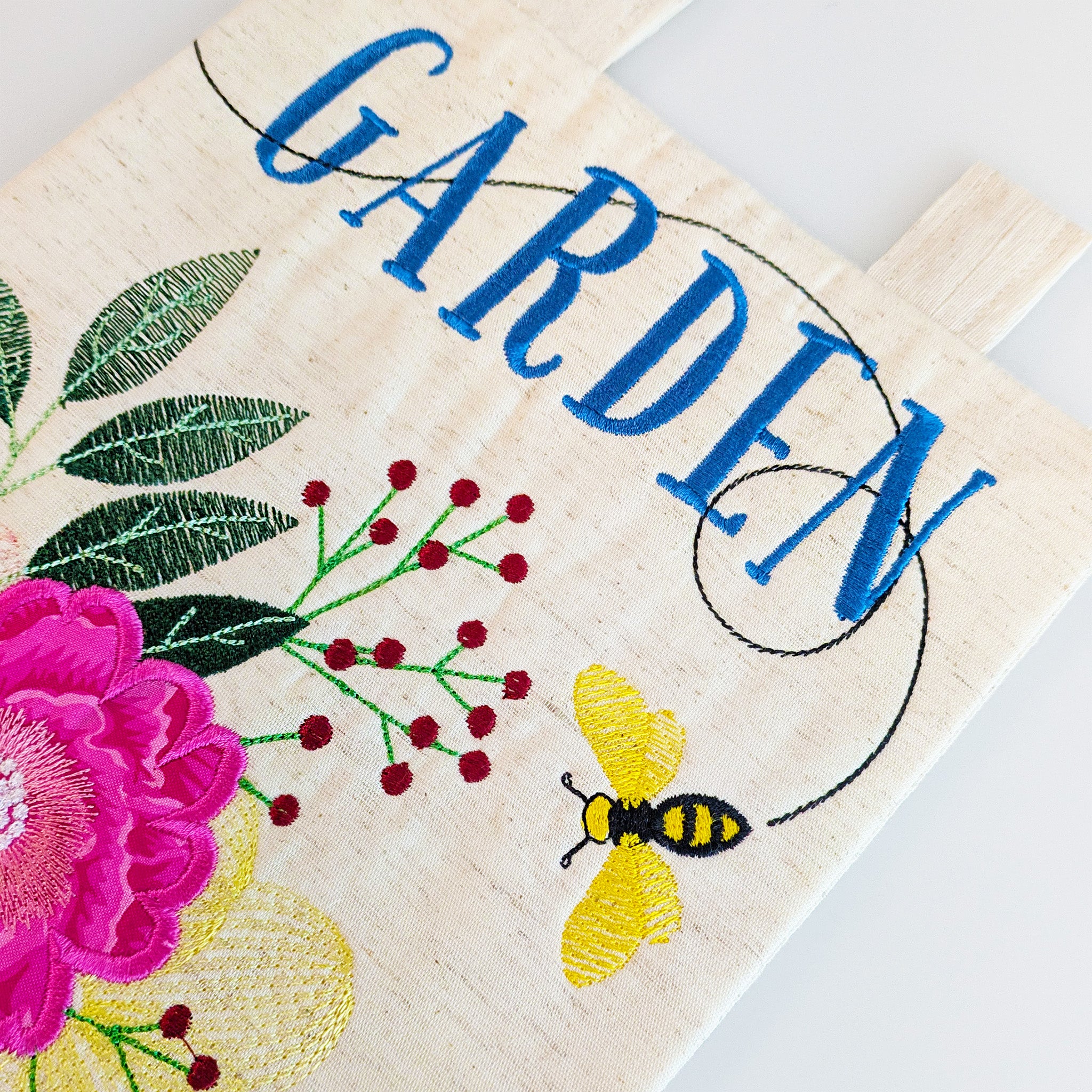 Garden Banner or Flag In the hoop machine embroidery designs
