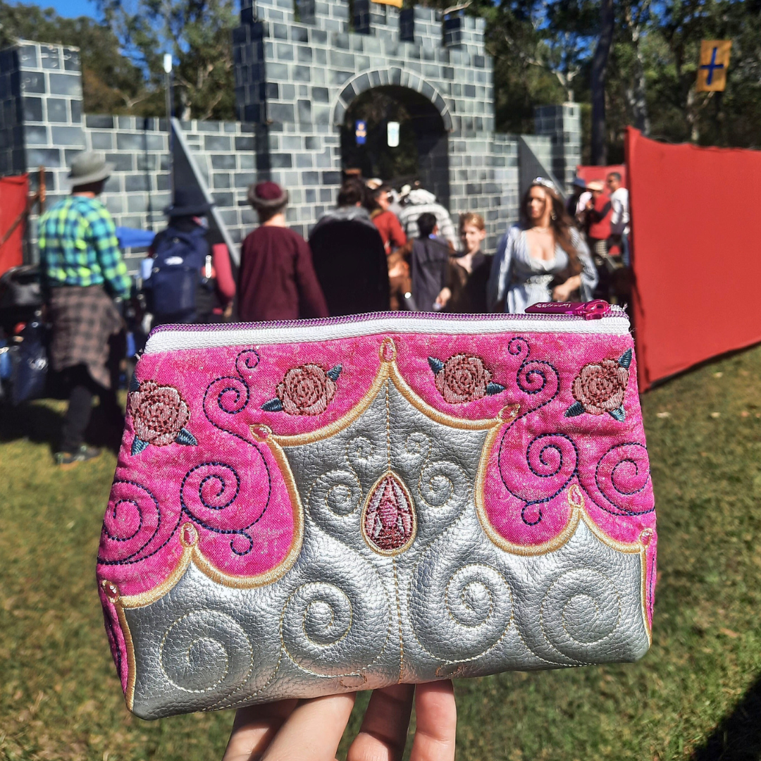 Princess Zipper Purse