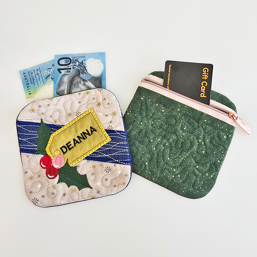 christmas versions of gift bags styled 2