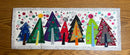 Christmas Bokeh Runner 5x7 6x10 7x12 - Sweet Pea In The Hoop Machine Embroidery Design
