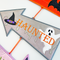 Halloween Arrows haunted ith design