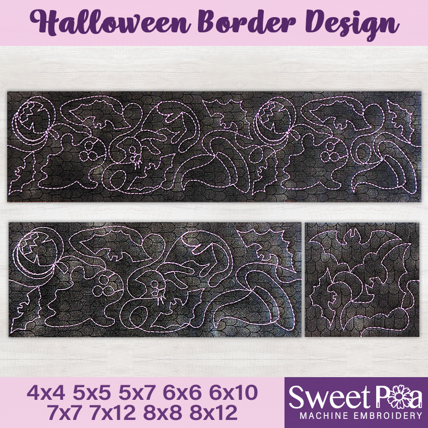Halloween Quilting Borders