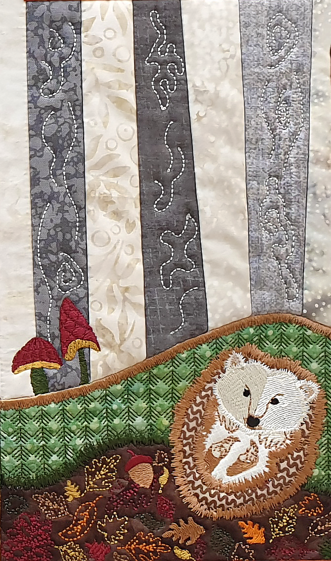 Fall Forest Table Runner