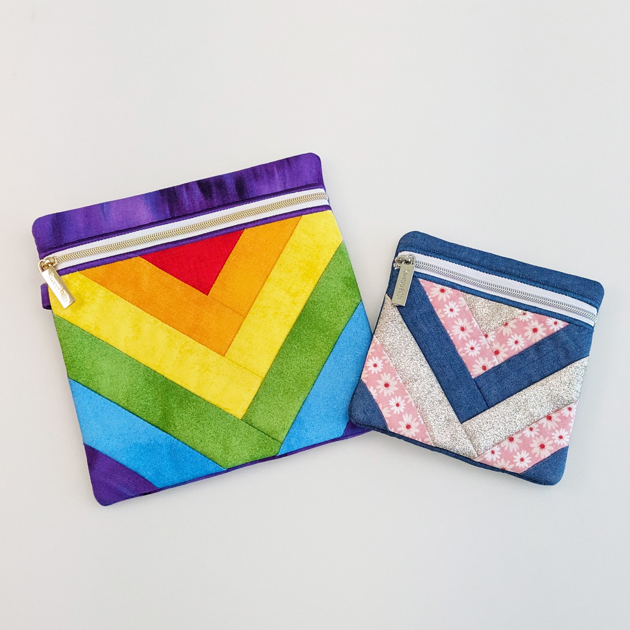 Herringbone Purse In the hoop machine embroidery designs