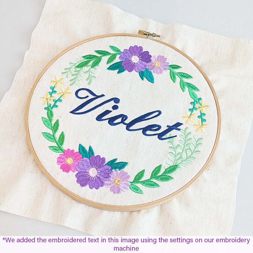 Home Sweet Home Hanger In the hoop machine embroidery designs