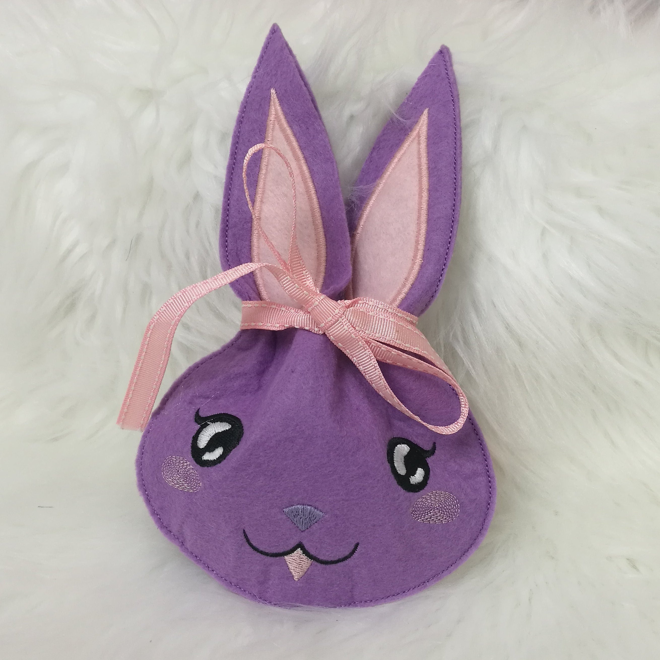 Bunny Gift Bags In the hoop machine embroidery designs