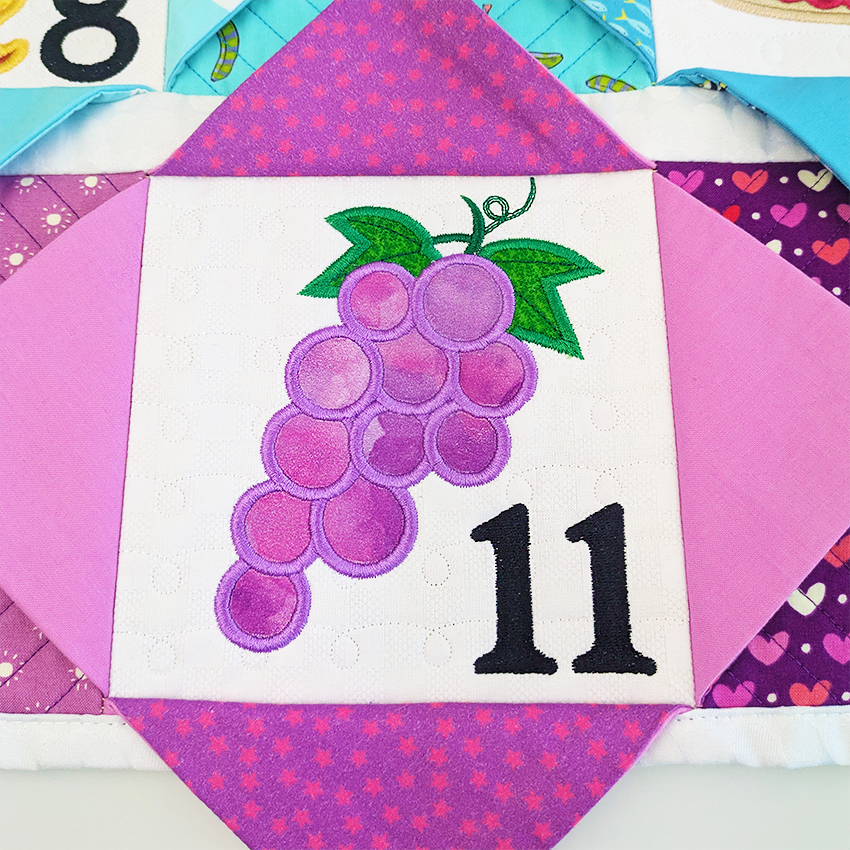 I Spy Counting Quilt