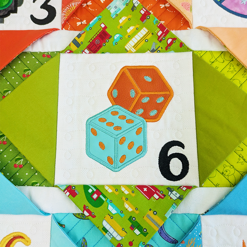 I Spy Counting Quilt