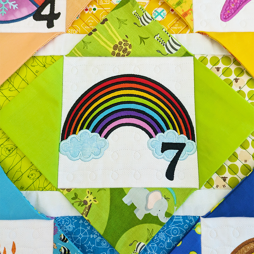 I Spy Counting Quilt