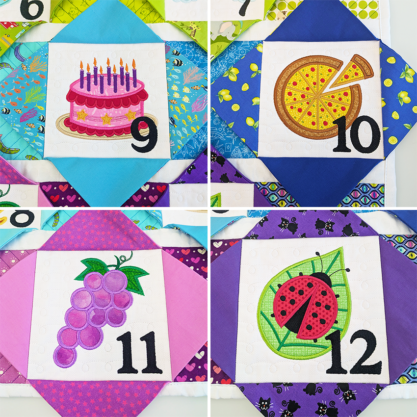 I Spy Counting Quilt