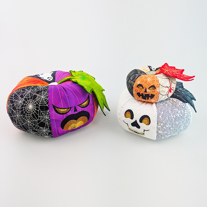 Jack-O-Lantern Ornaments Stacked 2