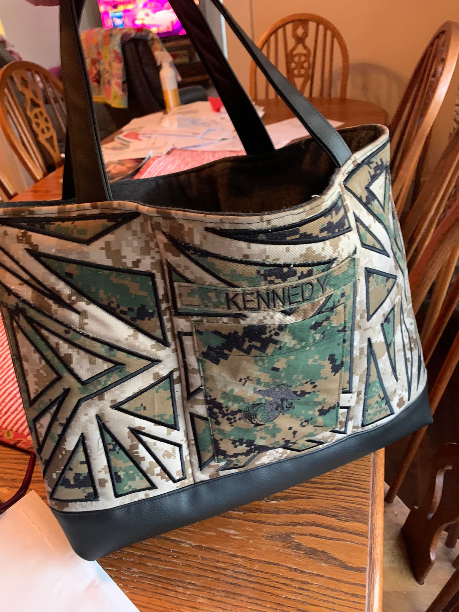 Triangle All Shapes Tote Bag