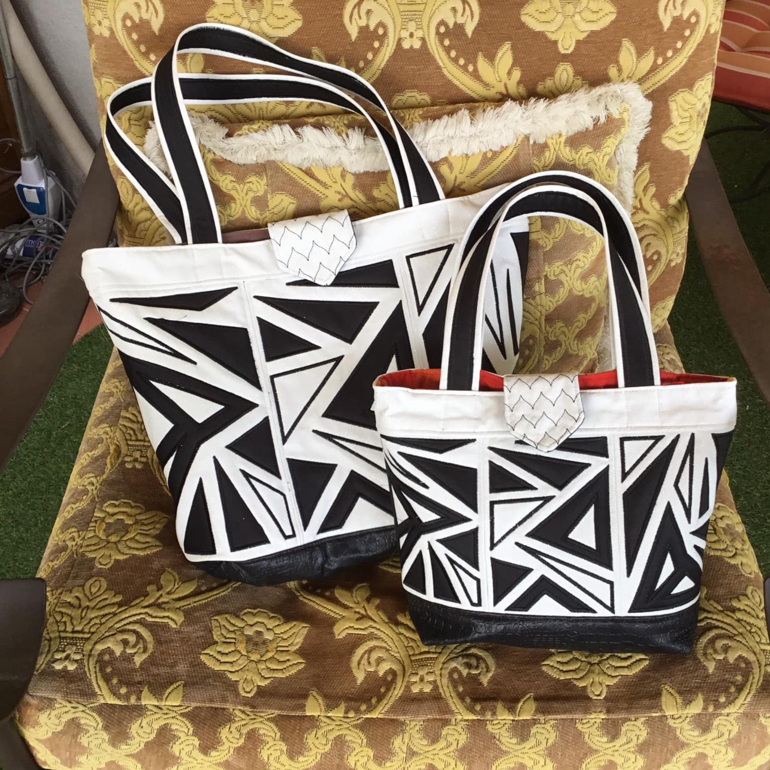 Triangle All Shapes Tote Bag