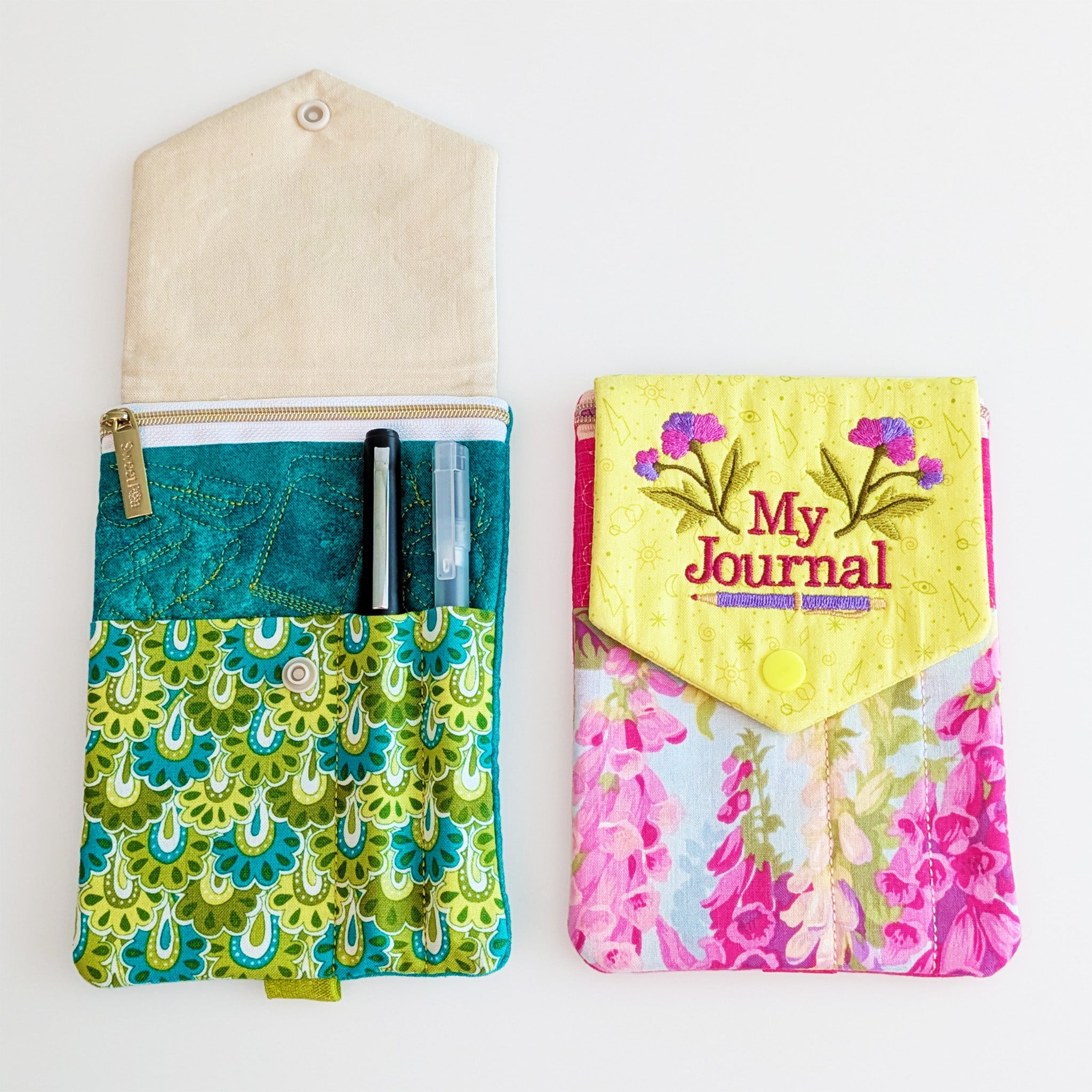 Journal Organiser In the hoop machine embroidery designs