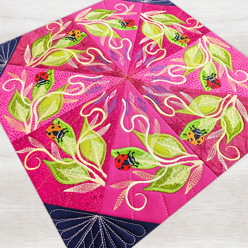 BOM Kaleidoscope Quilt - Block 8