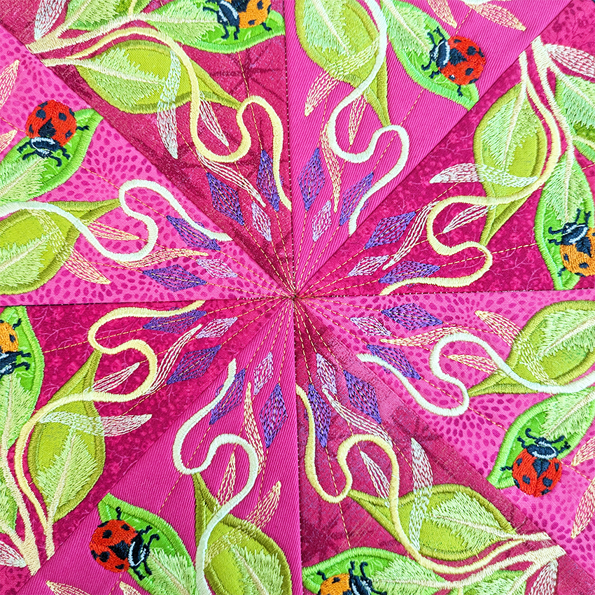 BOM Kaleidoscope Quilt - Block 8