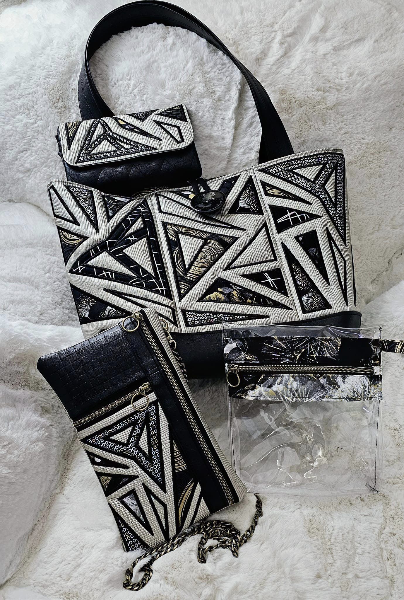 Triangle All Shapes Tote Bag