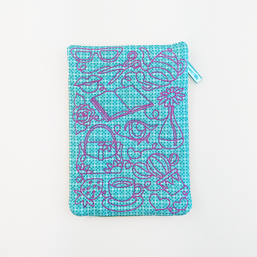 Large Windowed Zipper Pockets