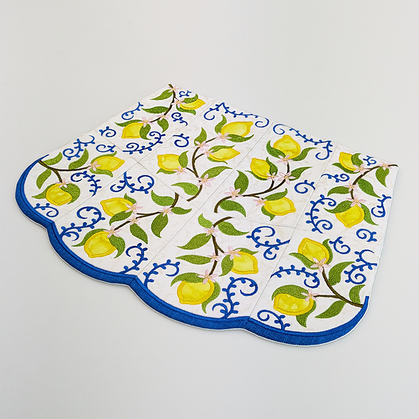 Lemon Placemat in full