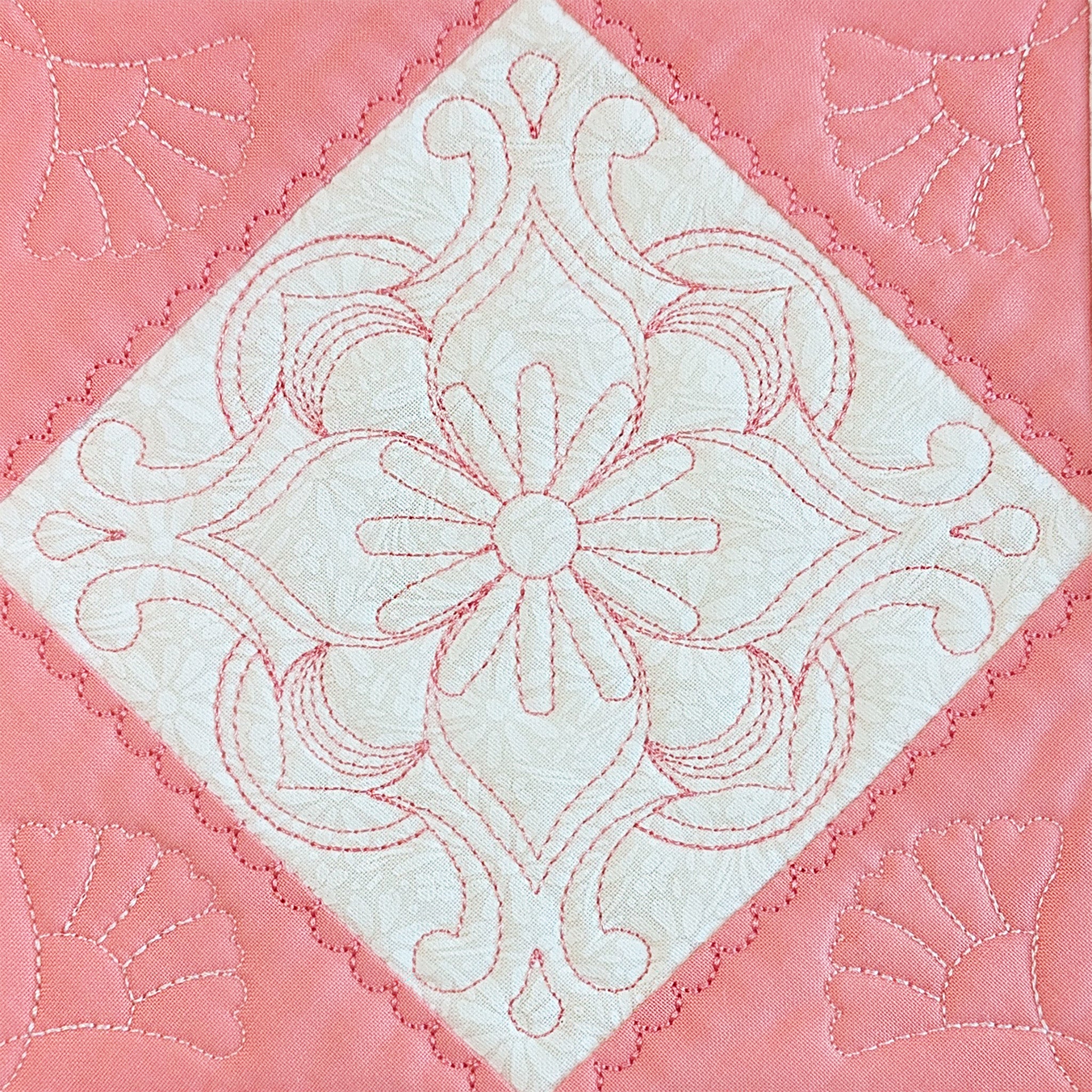 Mandala Quilt As You Go In the hoop machine embroidery designs