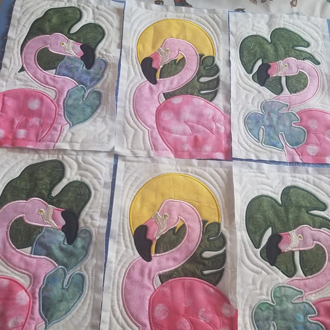 Tropical Flamingo Tote Bag