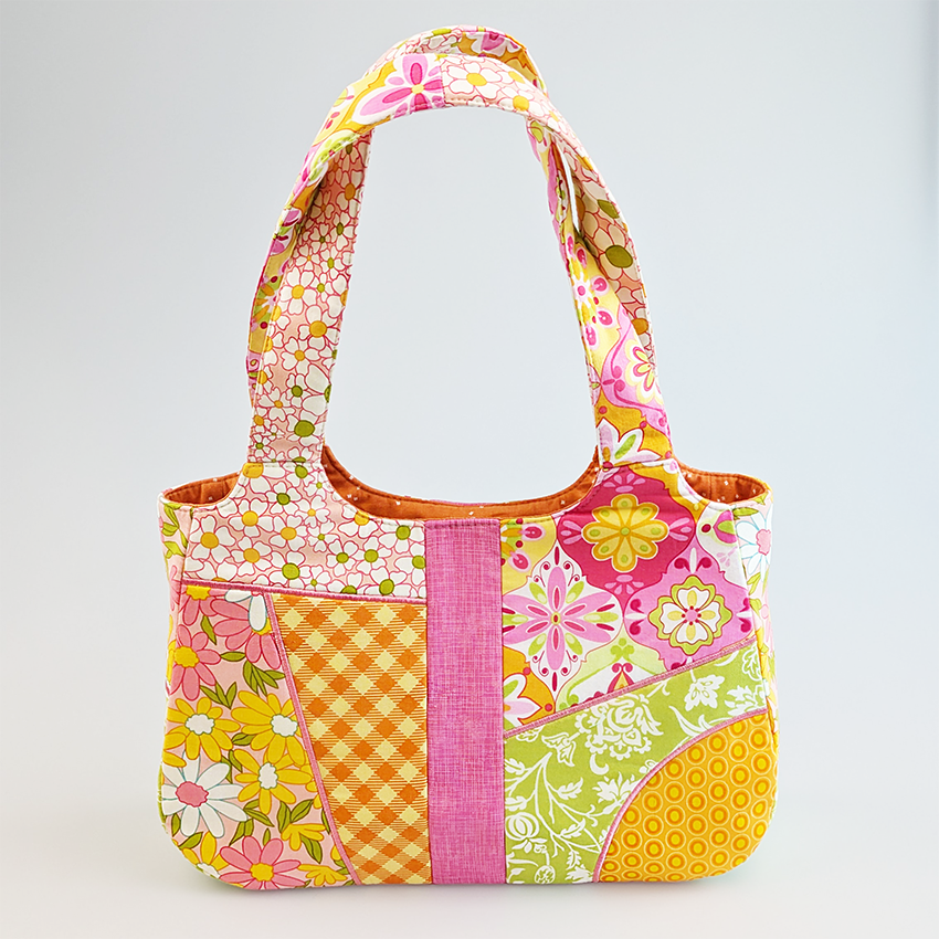 Mismatch Chunky Patch Handbag