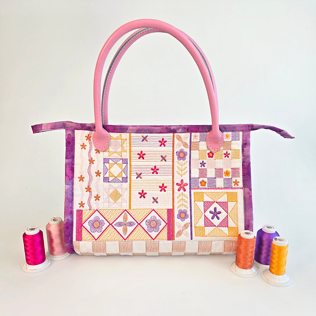 Mix and Match Bag In the hoop machine embroidery designs