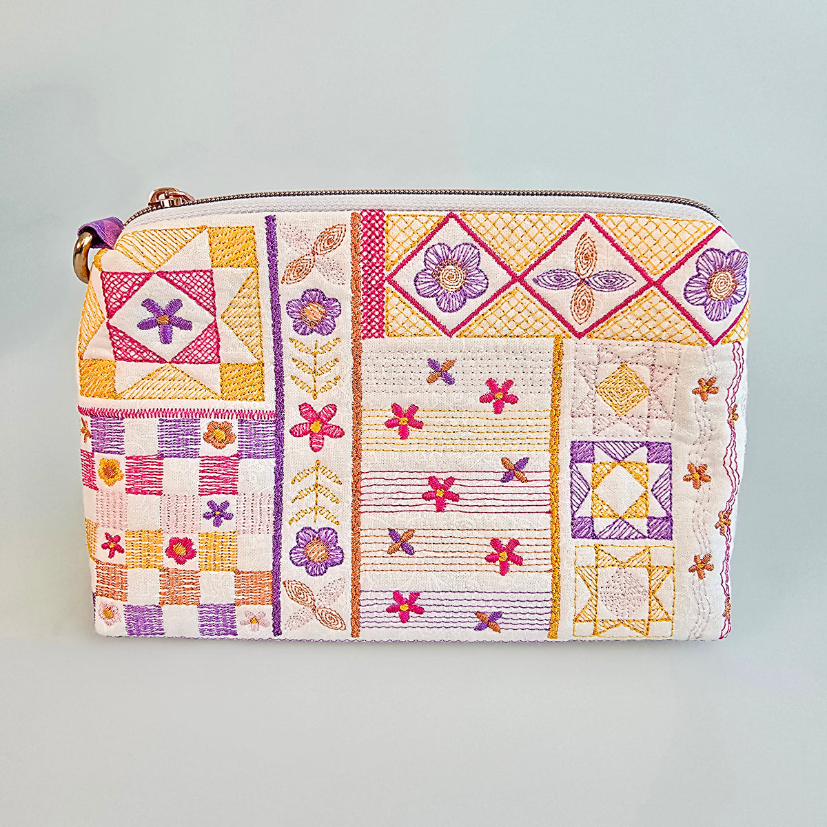 Mix and Match Zipper Purse