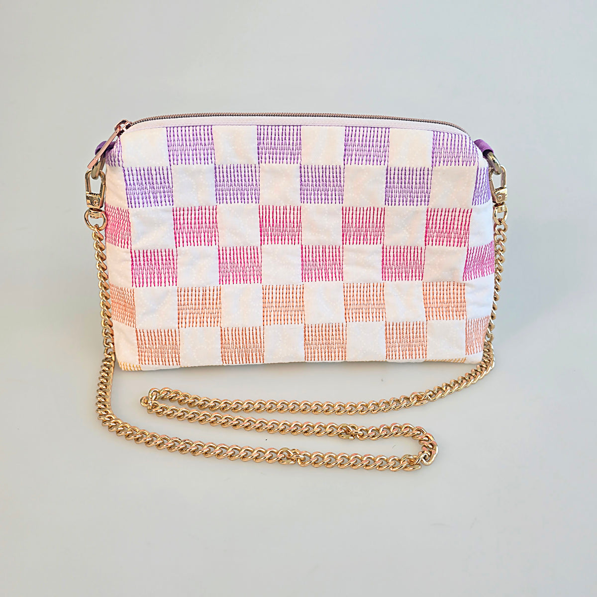 Mix and Match Zipper Purse In the hoop machine embroidery designs