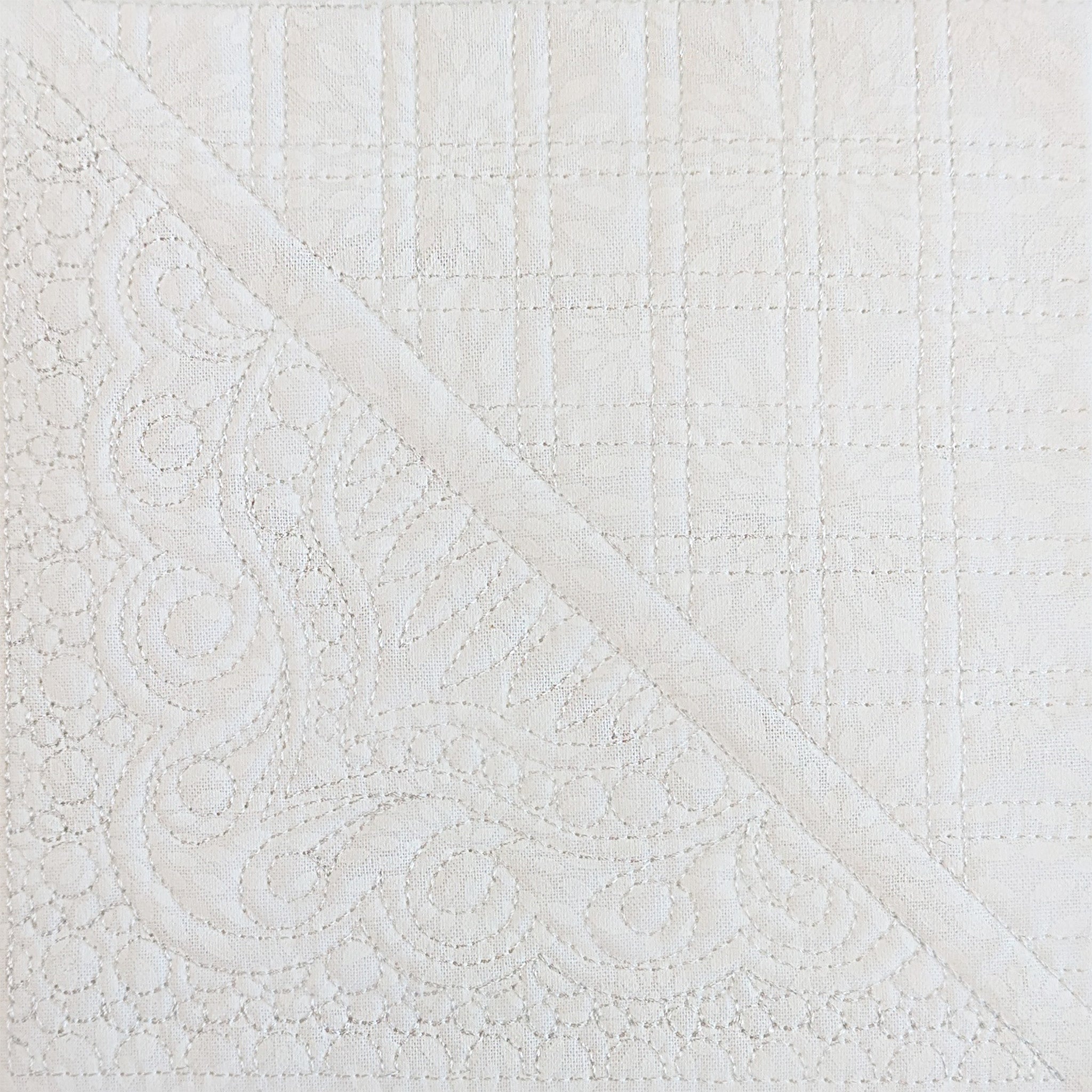 Monochrome Quilt In the hoop machine embroidery designs