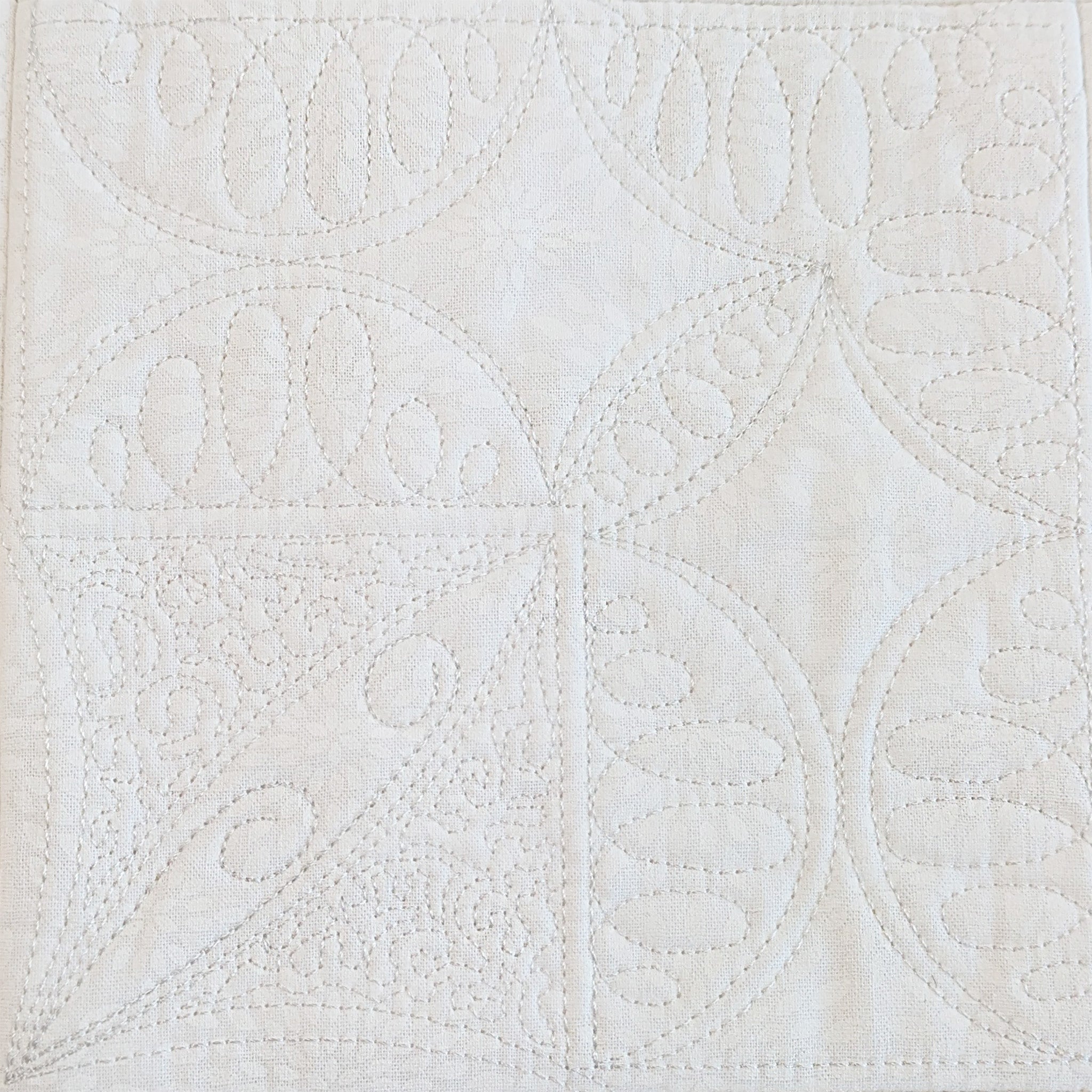 Monochrome Quilt In the hoop machine embroidery designs