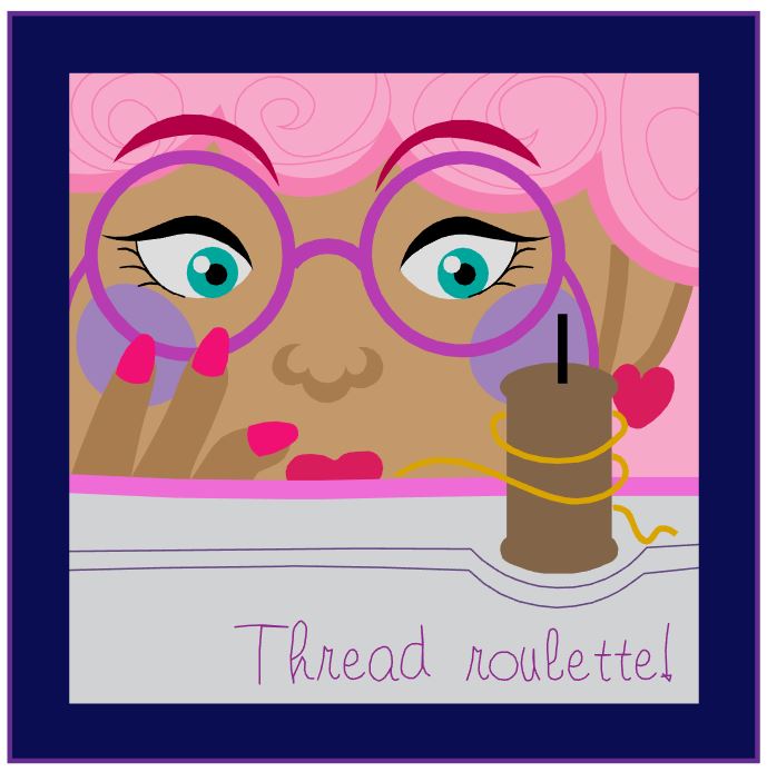 BOW The Adventures of Ms. Stitch - Block 4