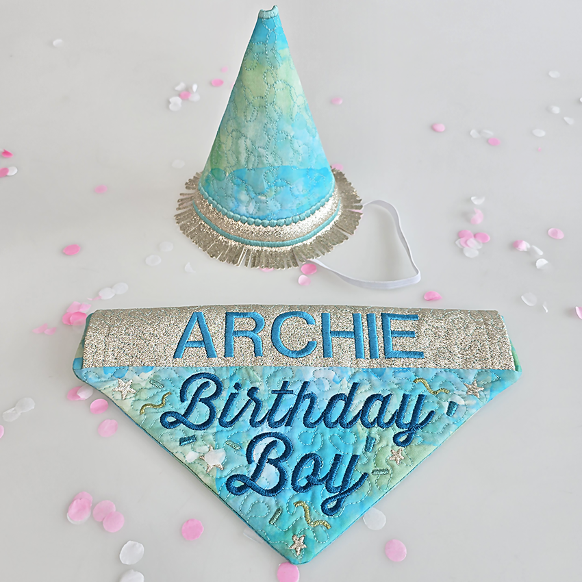 Birthday Pet Bandanas