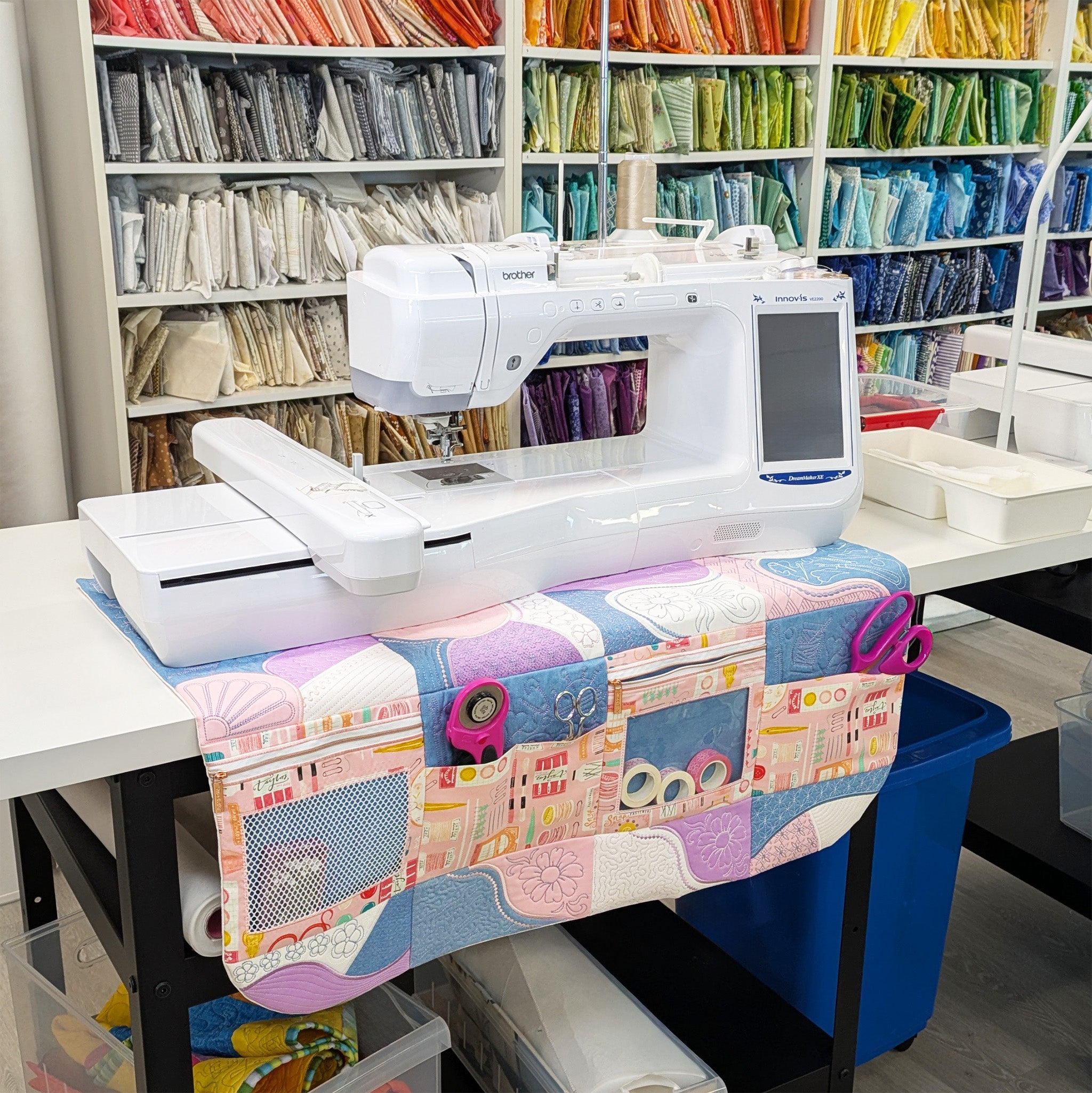 Patchwork Machine Tidy In the hoop machine embroidery designs