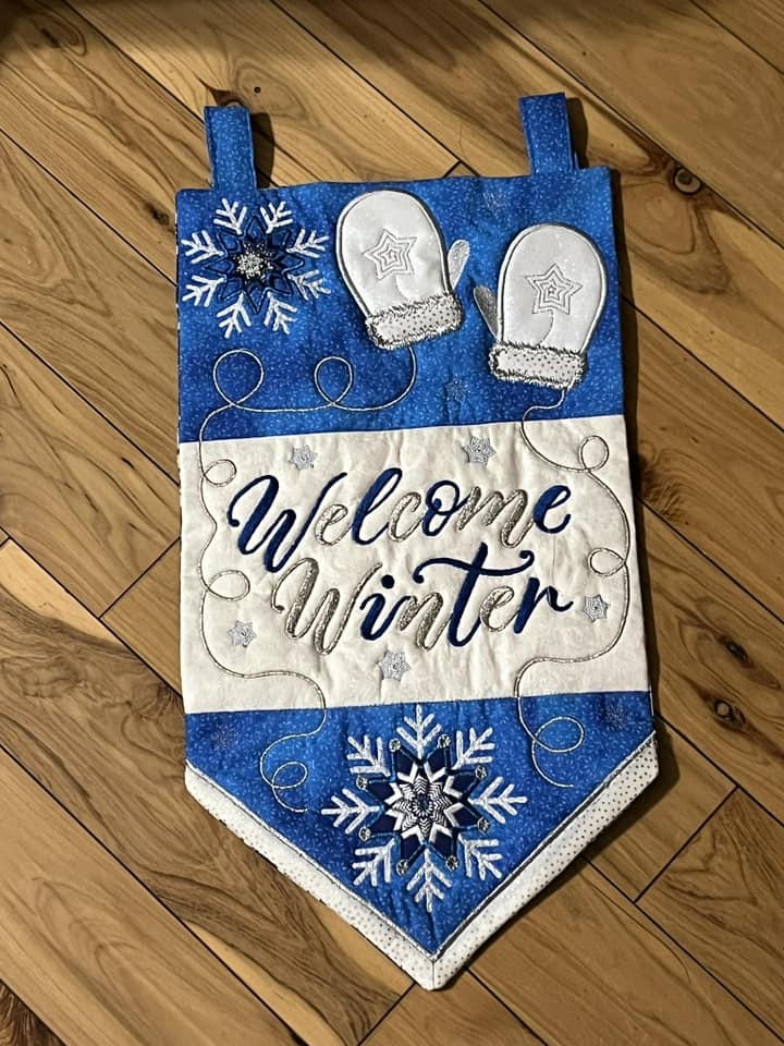 Welcome Winter Flag