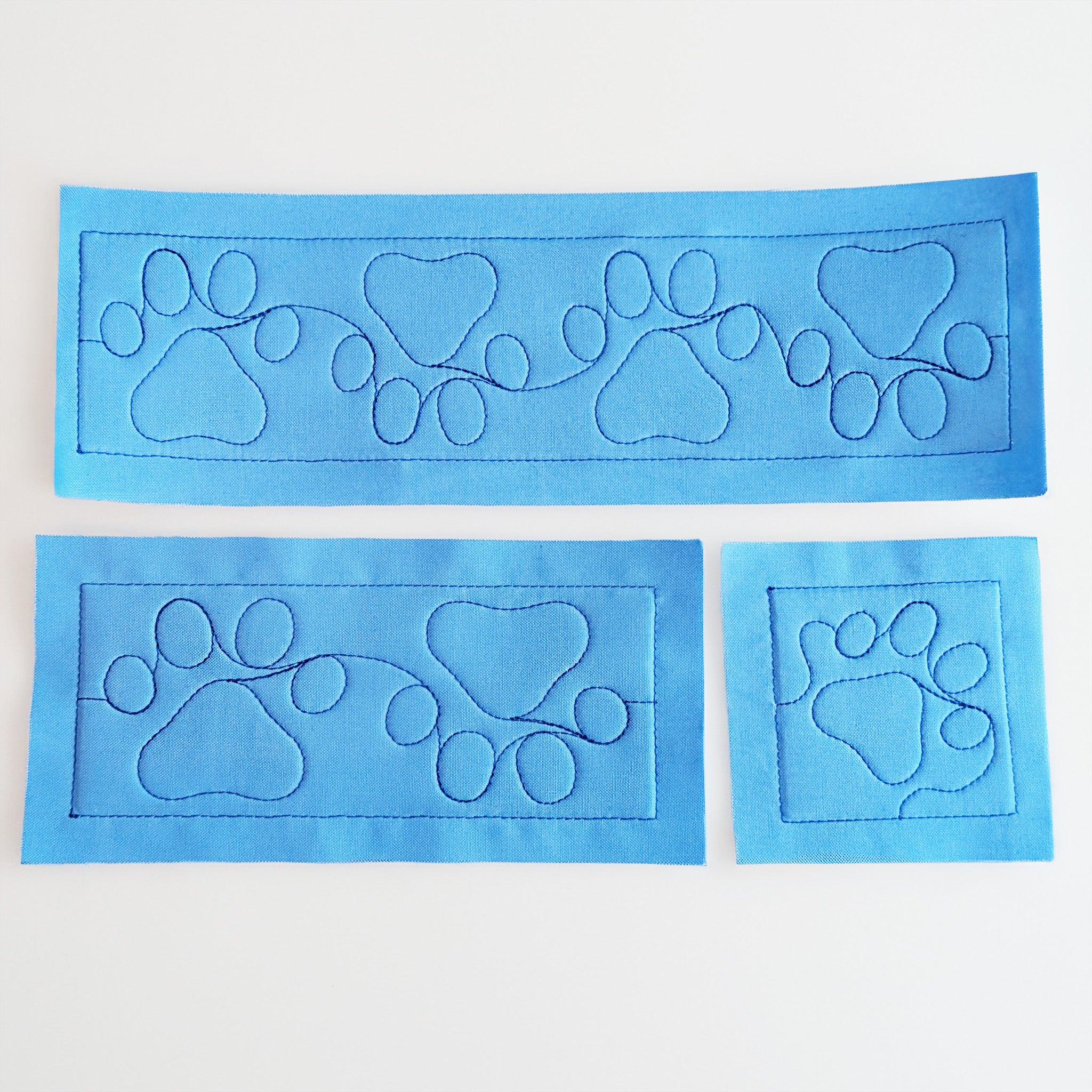 Paws Edge-to-Edge Quilting Design In the hoop machine embroidery designs