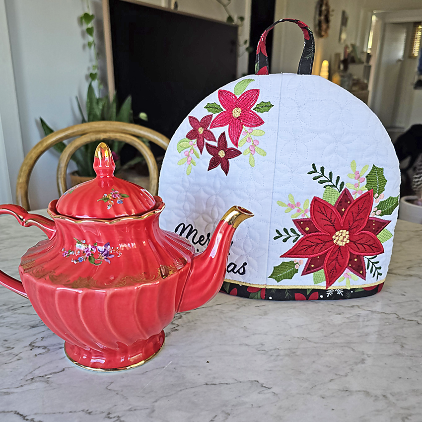 Poinsettia Tea Cosy