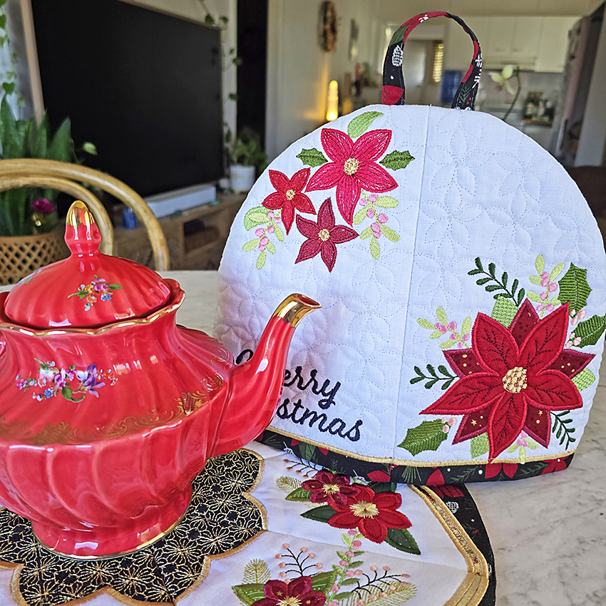 Poinsettia Tea Cosy