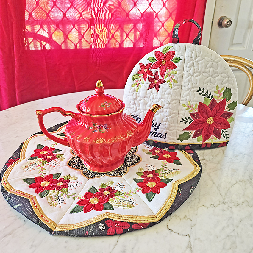 Poinsettia Tea Cosy