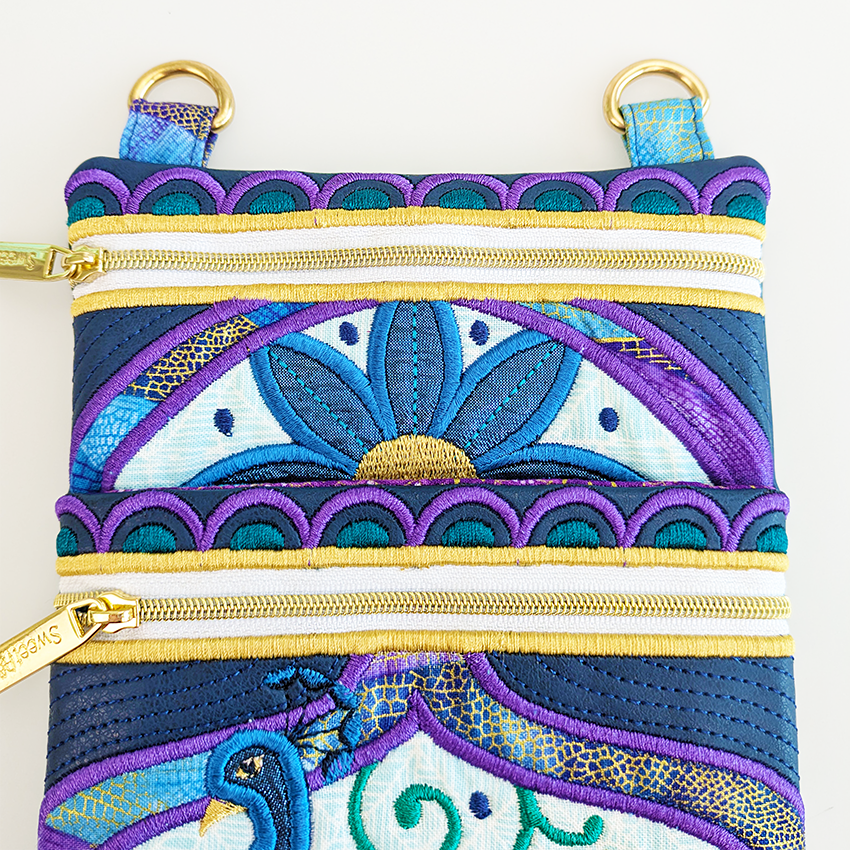 Pretty Peacock Purse