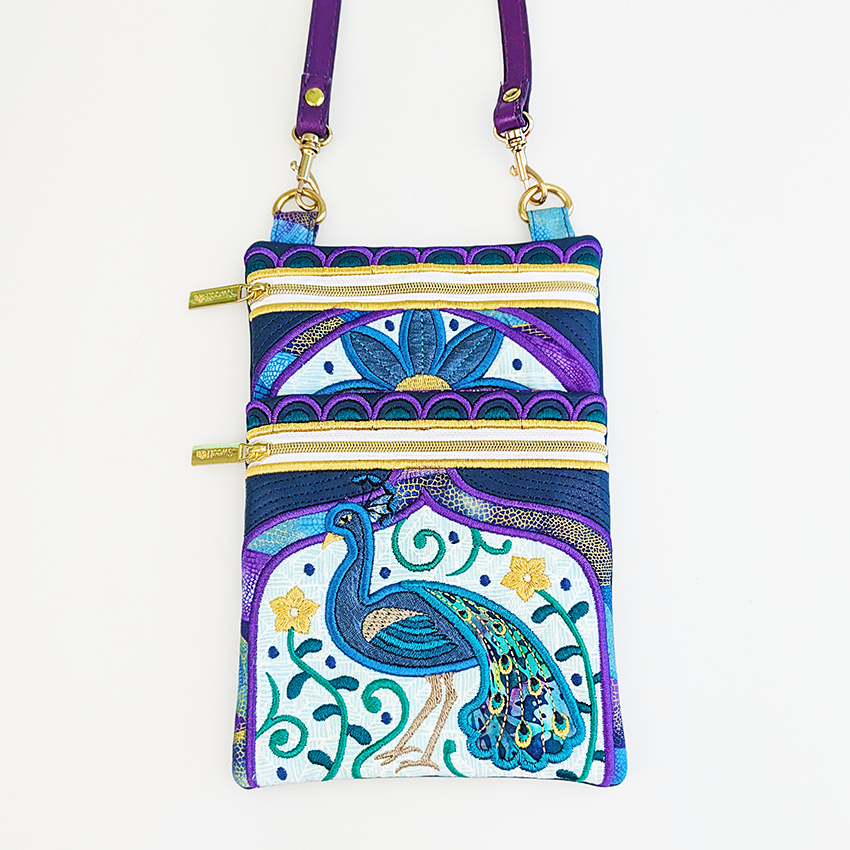 Pretty Peacock Purse