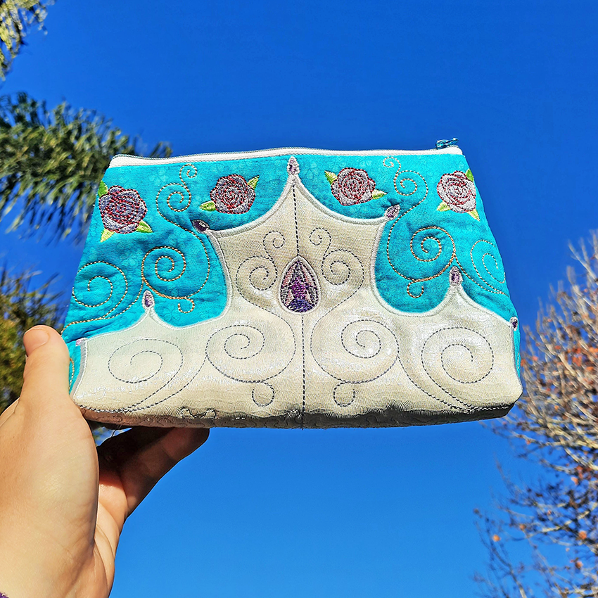 Princess Zipper Purse