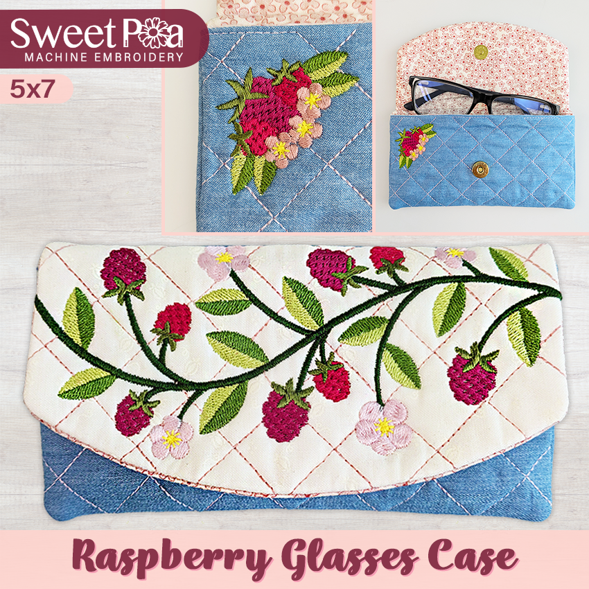 Raspberry Glasses Case - Main Image