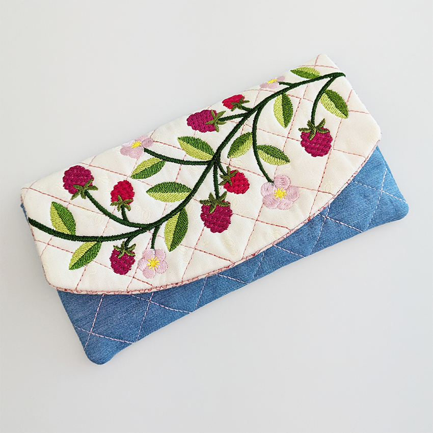 Raspberry Glasses Case