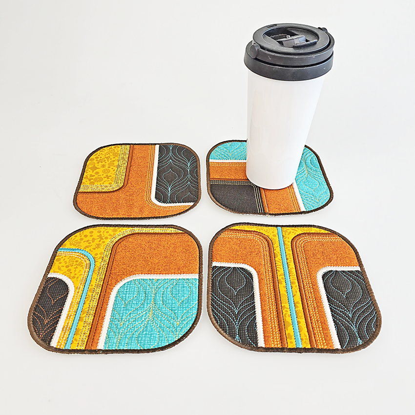 Retro Revival Coaster Set