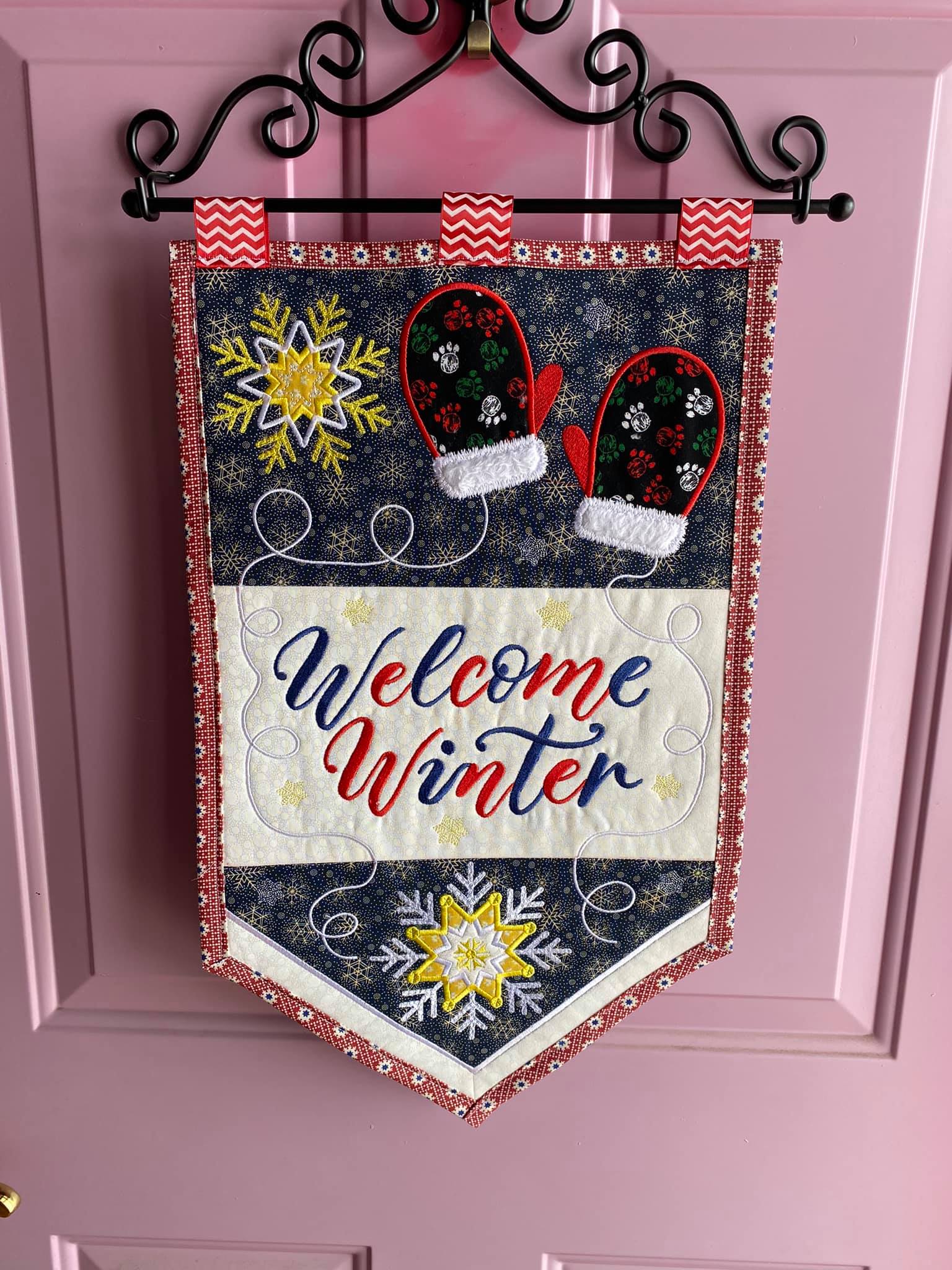 Welcome Winter Flag