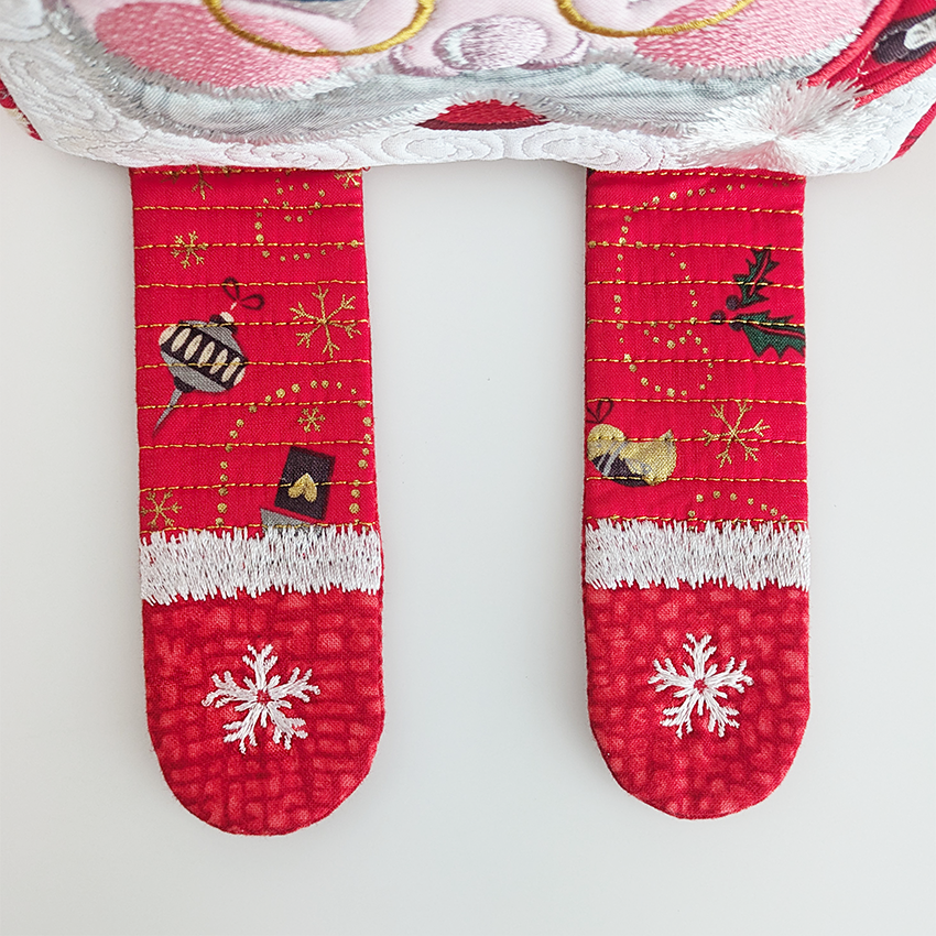 Santa treat box arms