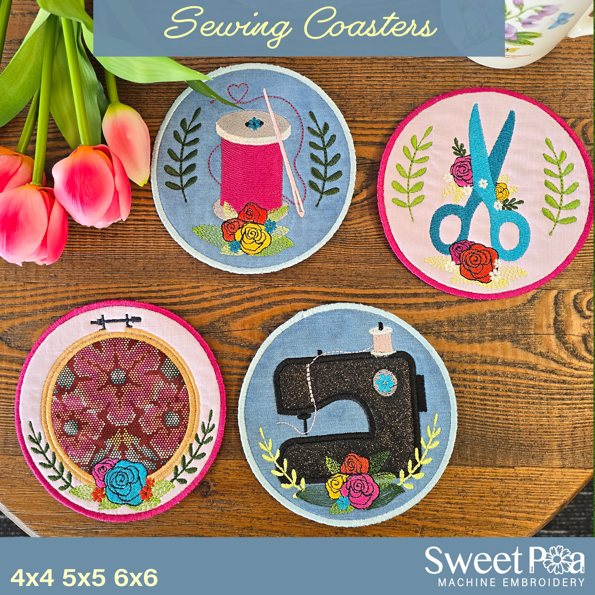Sewing Coasters