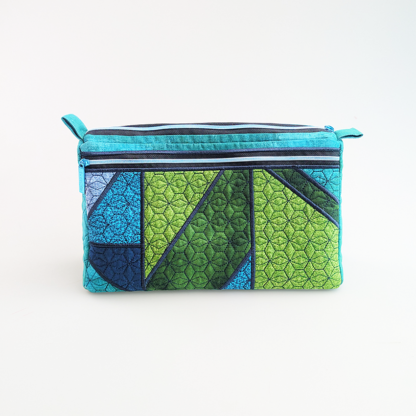 Geometric Shaving Bag